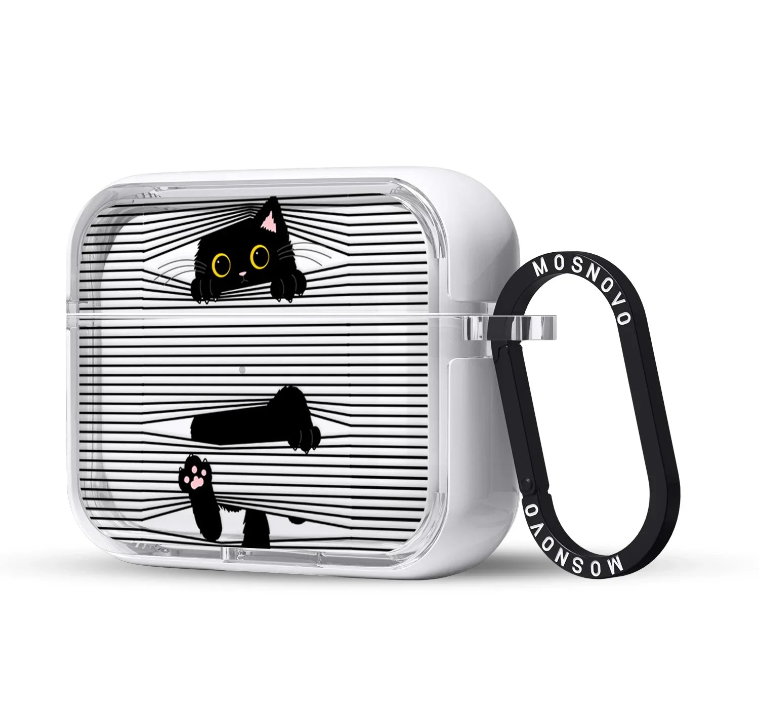 Hidden Black Cat AirPods Pro 2 Case (2nd Generation) – MOSNOVO
