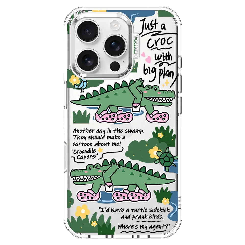 Croc with Big Plan Phone Case