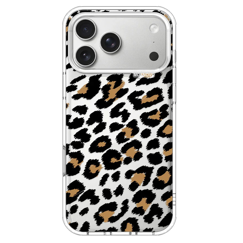Leopard Print Phone Case - iPhone 17 Pro Max Case – MOSNOVO