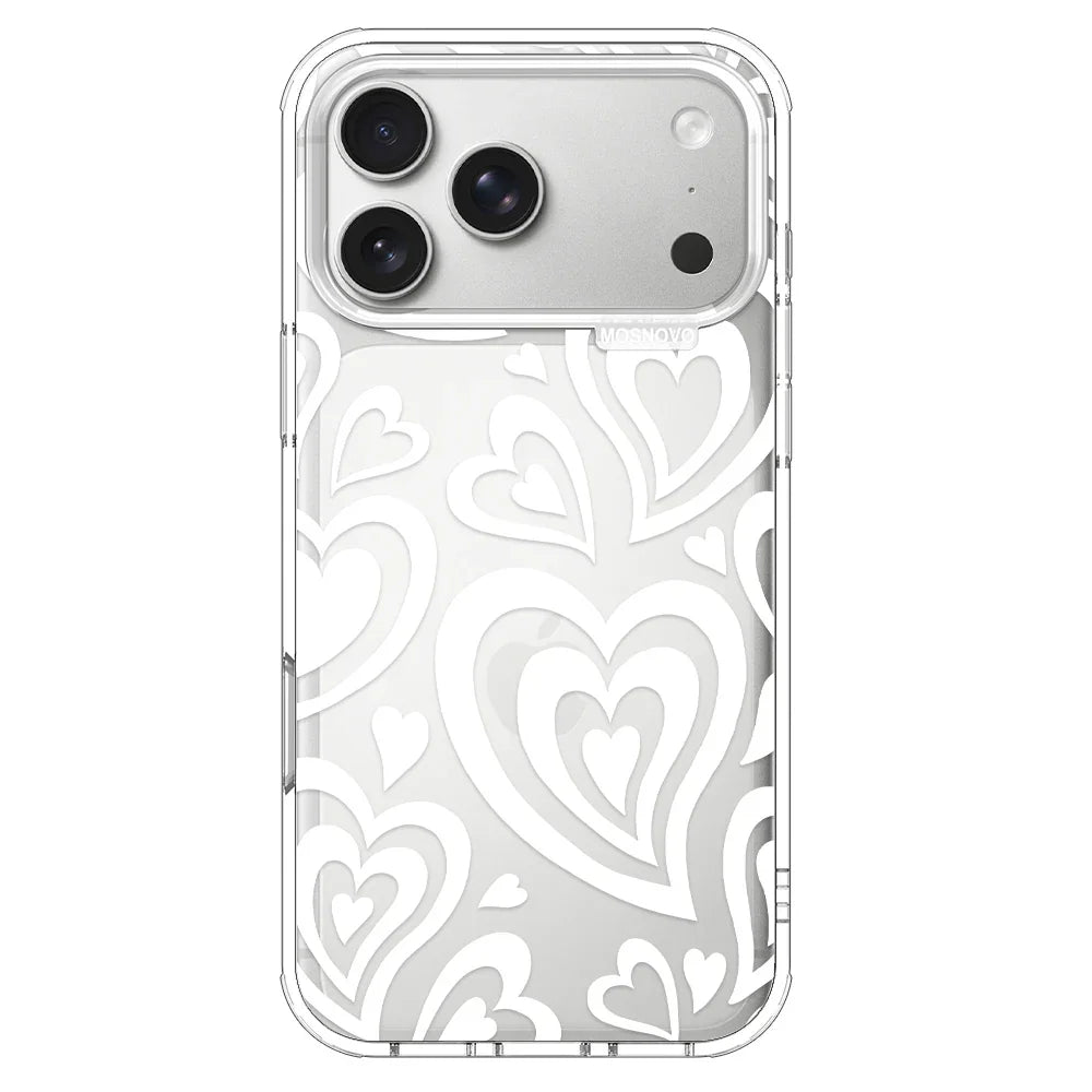 Twist Heart Phone Case - iPhone 17 Pro Max Case – MOSNOVO