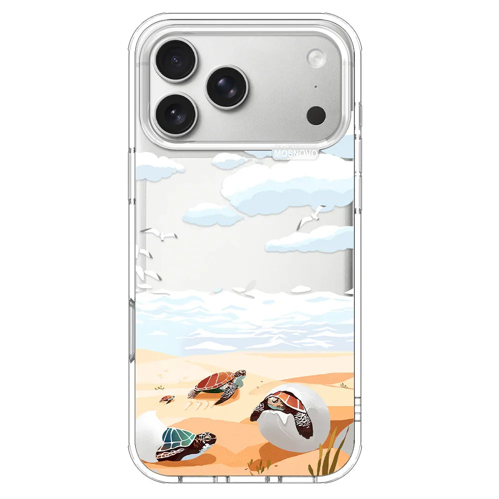 Baby Sea Turtle Phone Case - iPhone 17 Pro Max Case – MOSNOVO