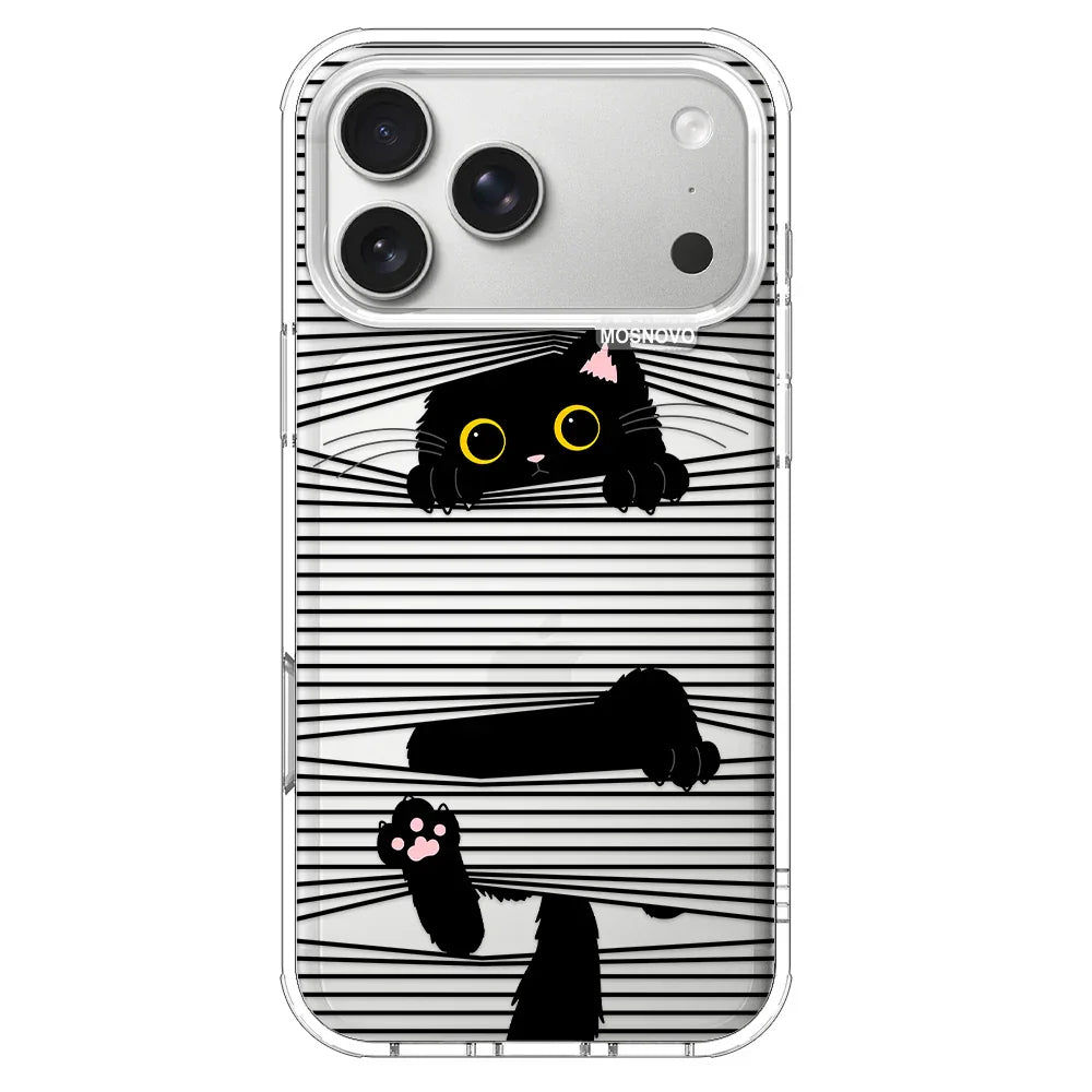 Hidden Black Cat Phone Case - iPhone 17 Pro Max Case – MOSNOVO