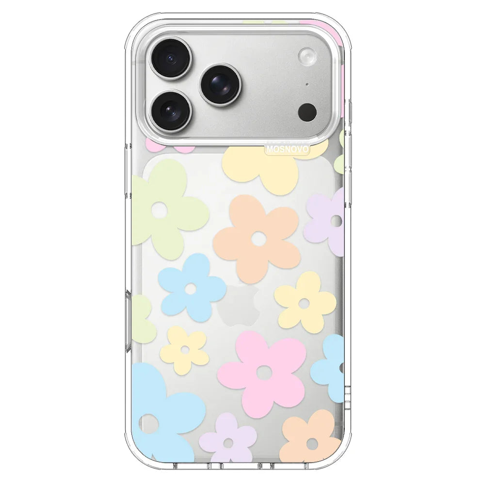 Pastel Flower Phone Case - iPhone 17 Pro Max Case – MOSNOVO