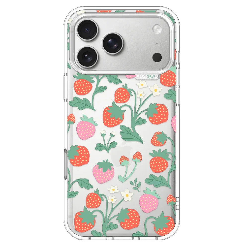 Cute Strawberry Phone Case - iPhone 17 Pro Max Case Cute Strawberry Phone Case - iPhone 17 Pro Max Case