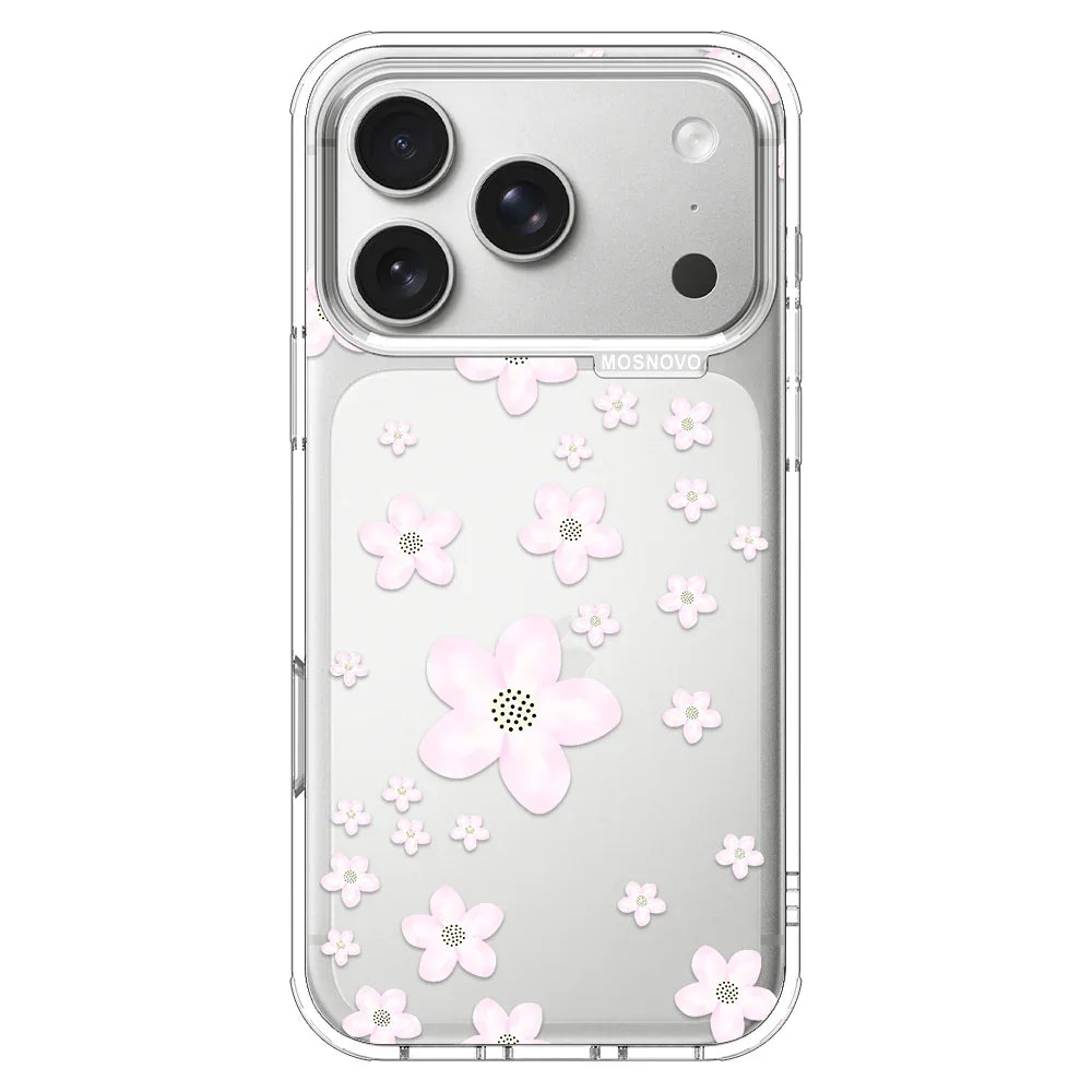 Pink Cherry Blossom Phone Case - iPhone 17 Pro Case – MOSNOVO