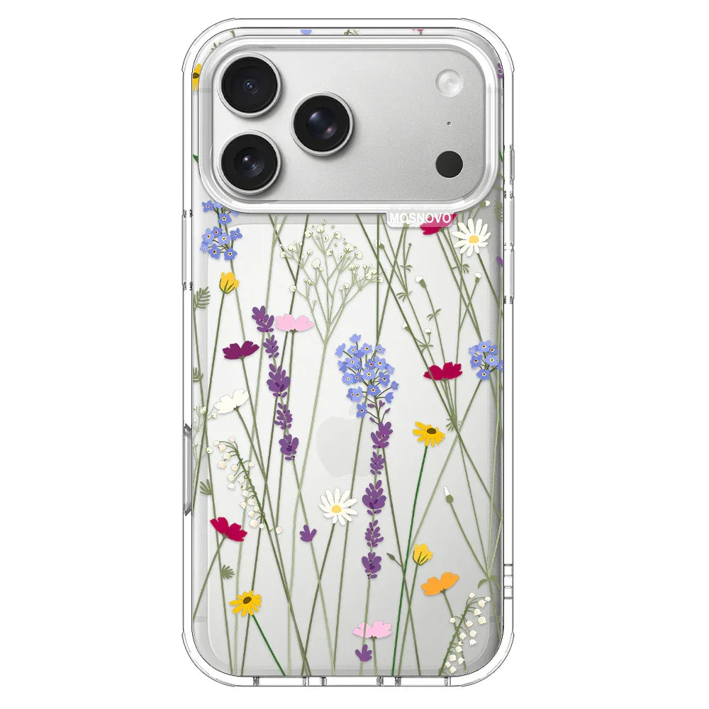 Floral Garden Lavender Daisy Flower Phone Case - iPhone 17 Pro Max