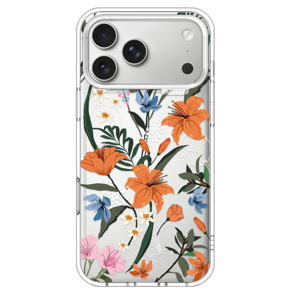 Lily Garden Phone Case - iPhone 17 Pro Max Case – MOSNOVO