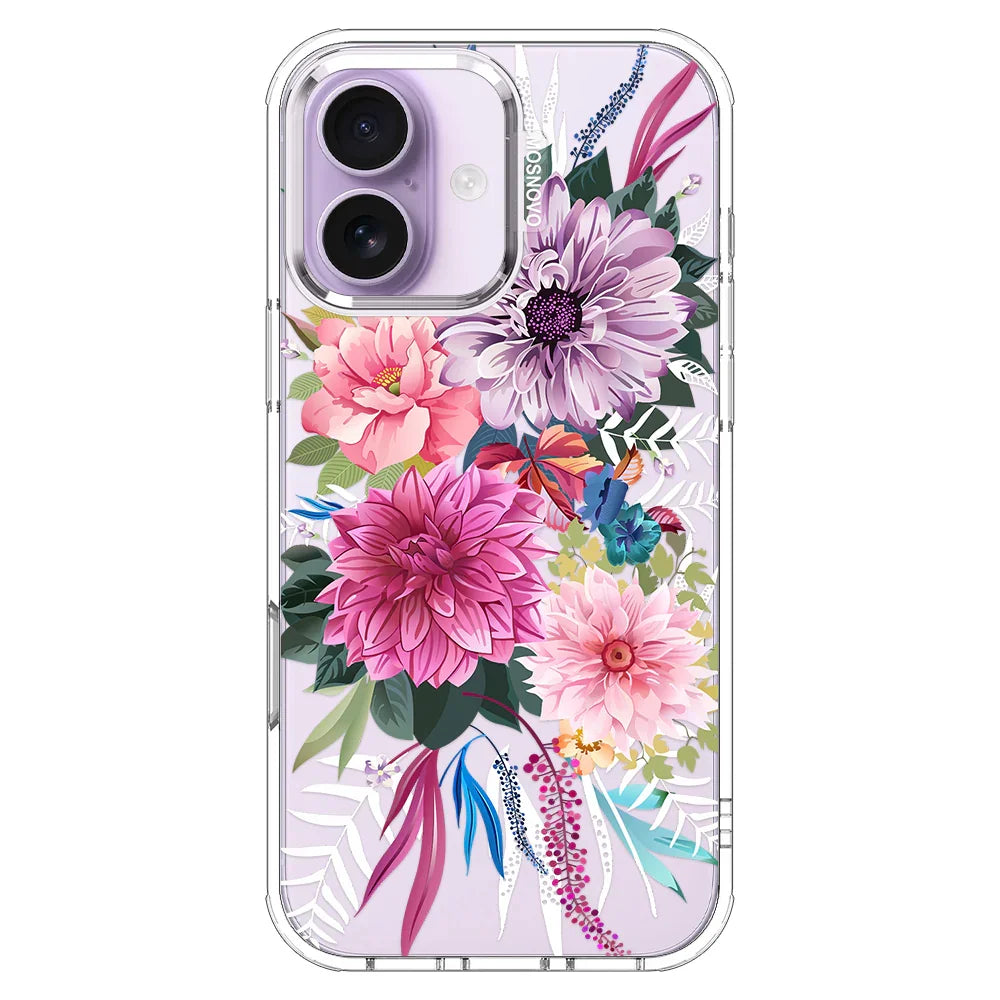 Dahlia Bloom Phone Case - iPhone 17 Case – MOSNOVO