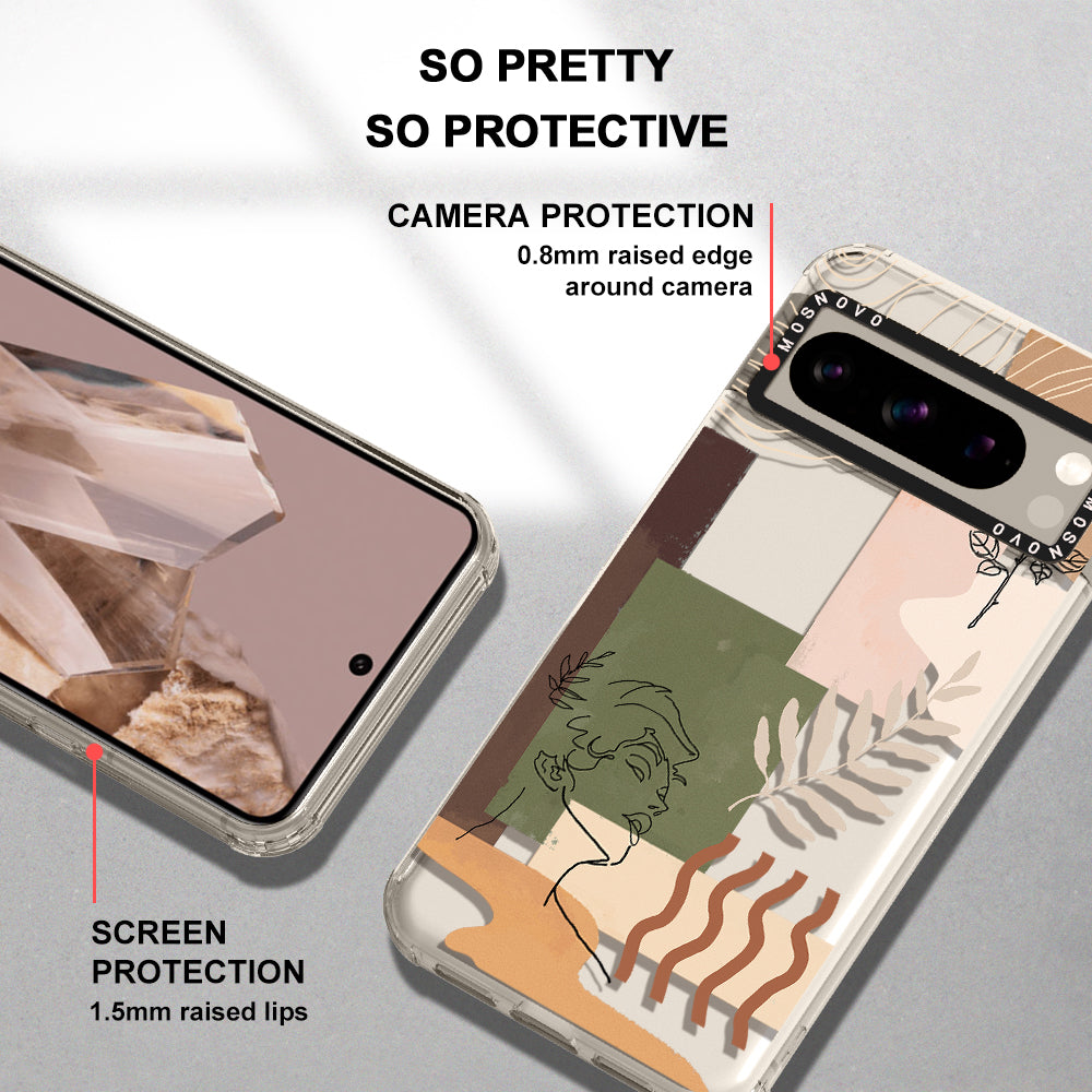 Modern Art Phone Case - Google Pixel 8 Pro Case - MOSNOVO