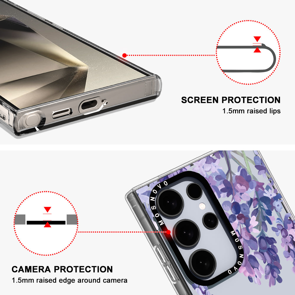 Lavender Phone Case - Samsung Galaxy S24 Ultra Case - MOSNOVO