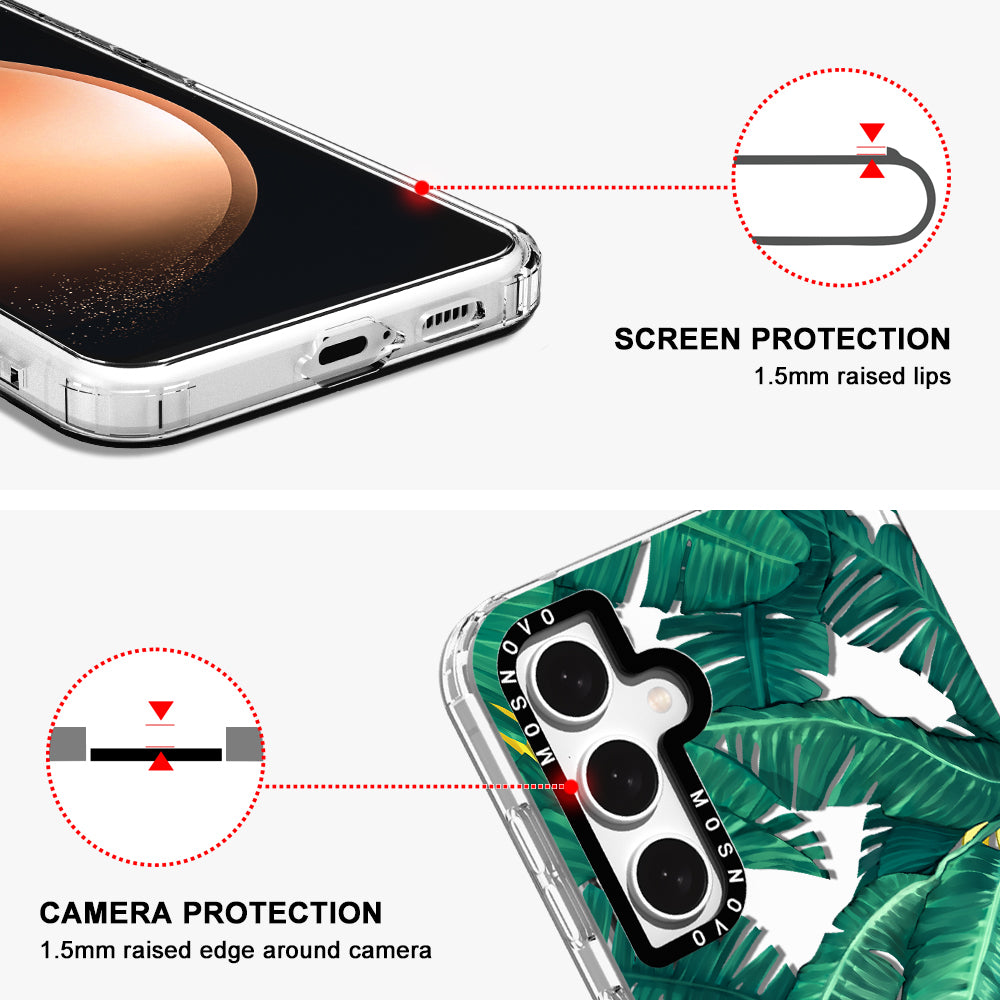 Banana Leaf Phone Case - Samsung Galaxy S23 FE Case