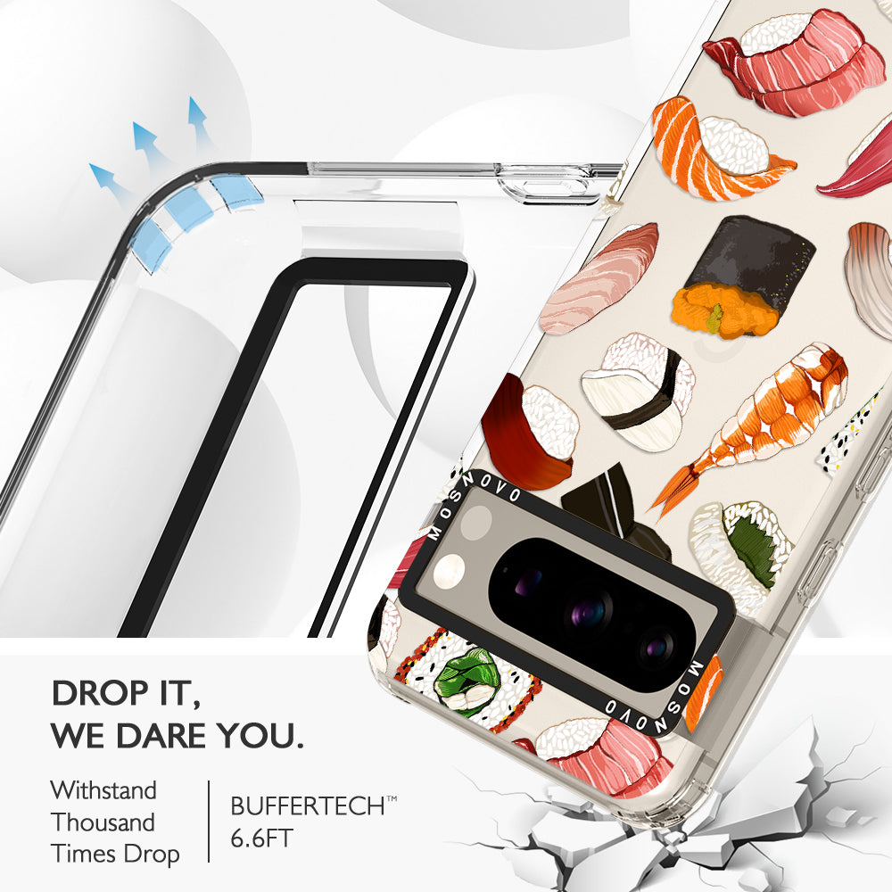 Mixed Sushi Phone Case - Google Pixel 8 Pro Case - MOSNOVO