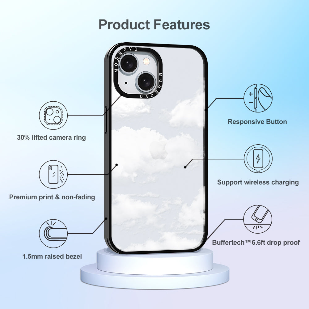 Cloud Phone Case - iPhone 15 Case - MOSNOVO