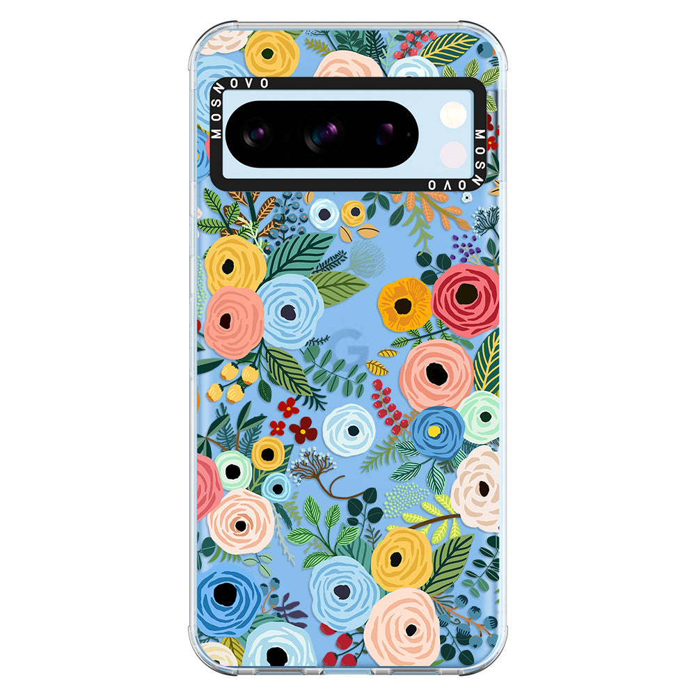 Pastel Perfection Flower Phone Case - Google Pixel 8 Pro Case - MOSNOVO