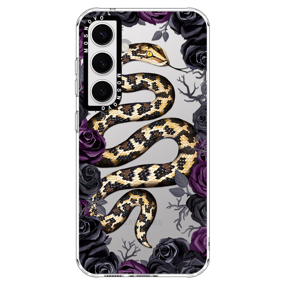 Secret Snake Garden Phone Case - Samsung Galaxy S24 Plus Case - MOSNOVO