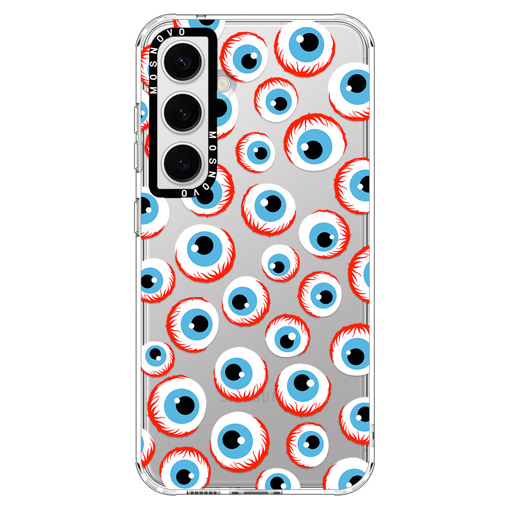 Bloody Eyeball Phone Case - Samsung Galaxy S24 Plus Case - MOSNOVO