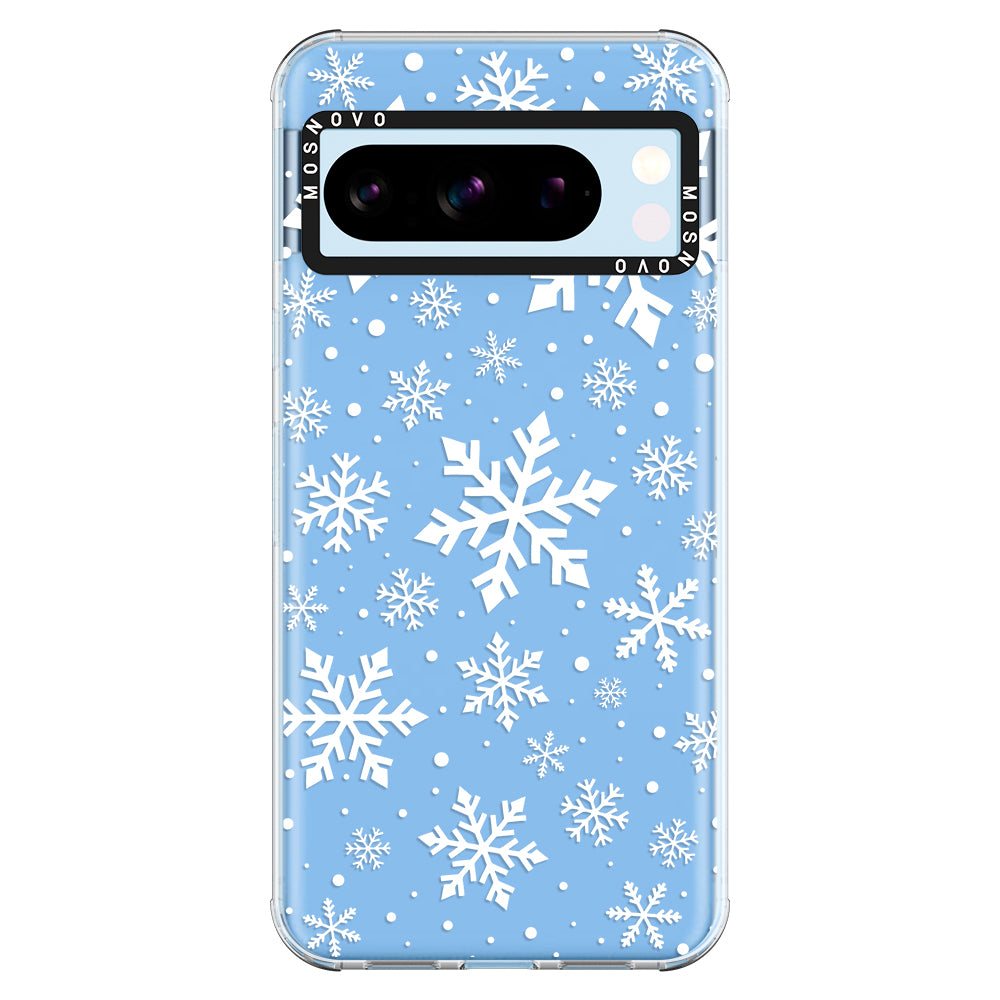 Snowflake Phone Case - Google Pixel 8 Pro Case - MOSNOVO