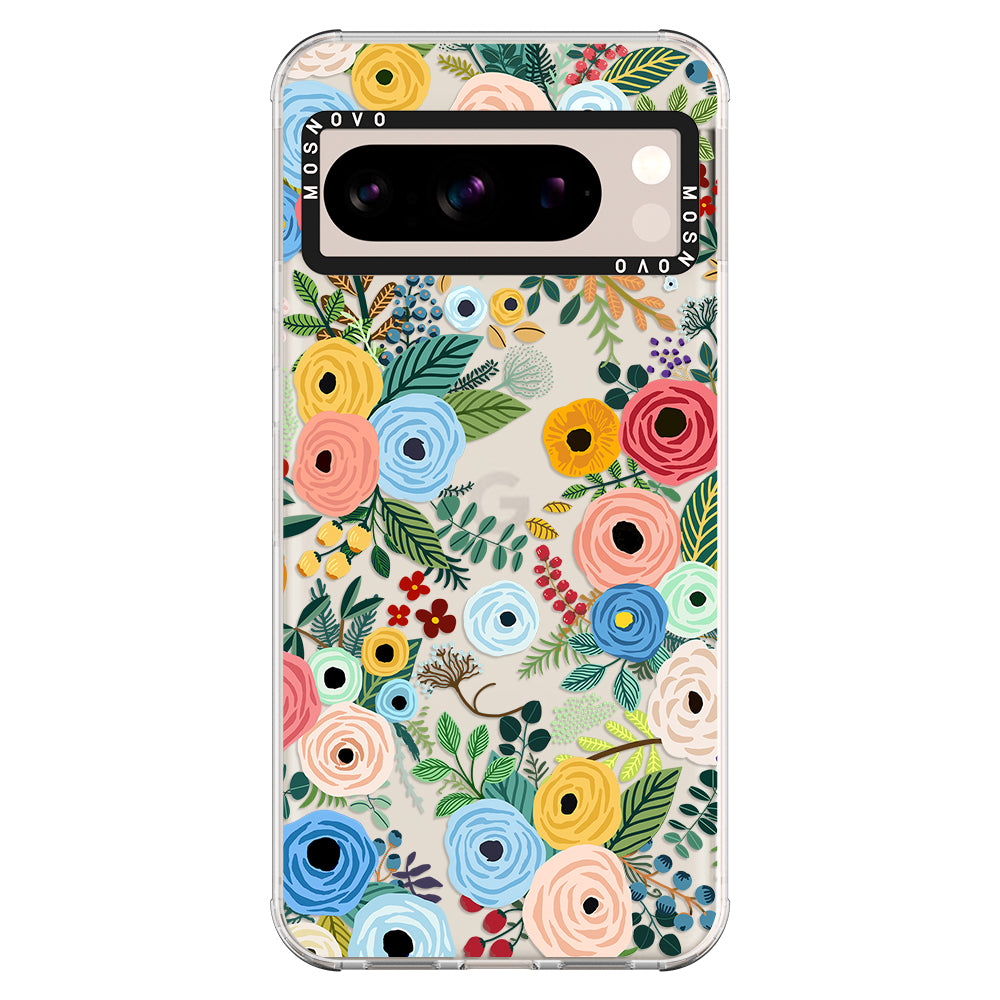 Pastel Perfection Flower Phone Case - Google Pixel 8 Pro Case - MOSNOVO