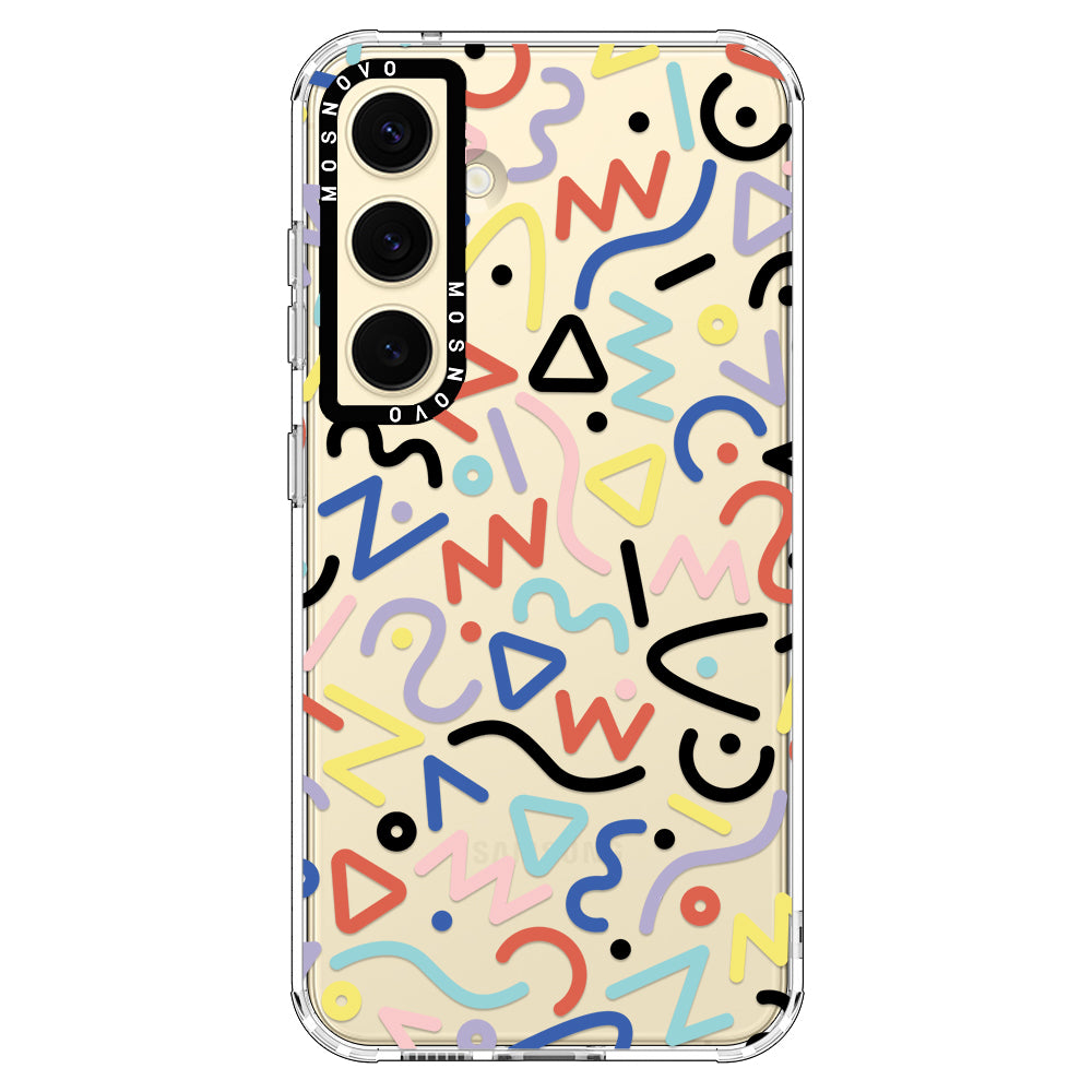 Doodle Art Phone Case - Samsung Galaxy S24 Case - MOSNOVO