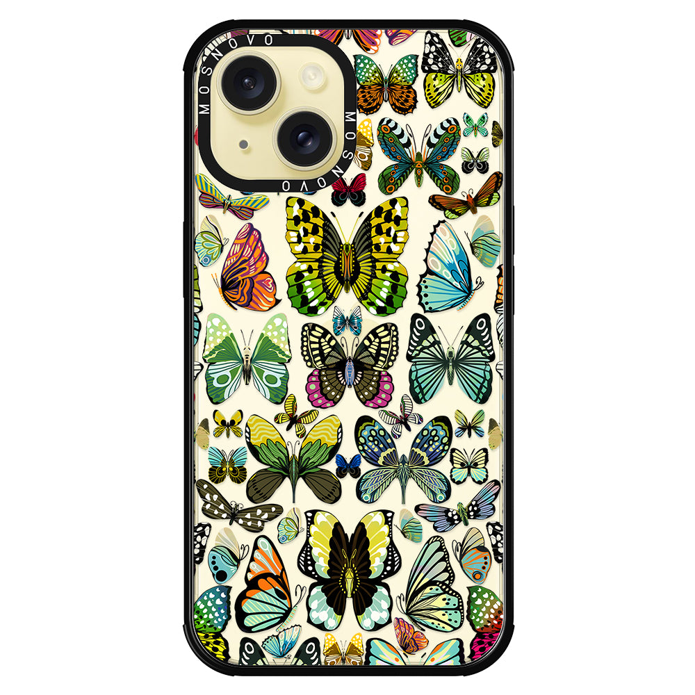 Butterflies Phone Case - iPhone 15 Case - MOSNOVO