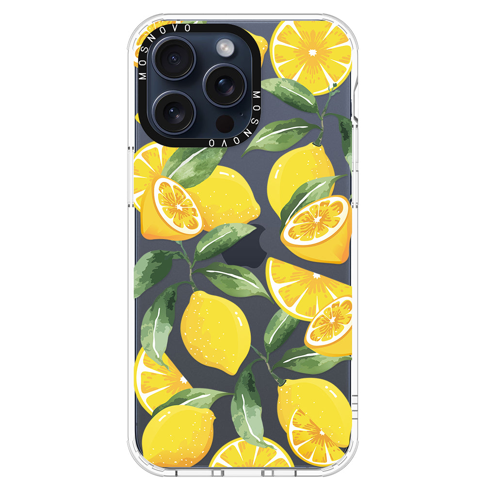 Lemon Phone Case - iPhone 15 Pro Max Case - MOSNOVO