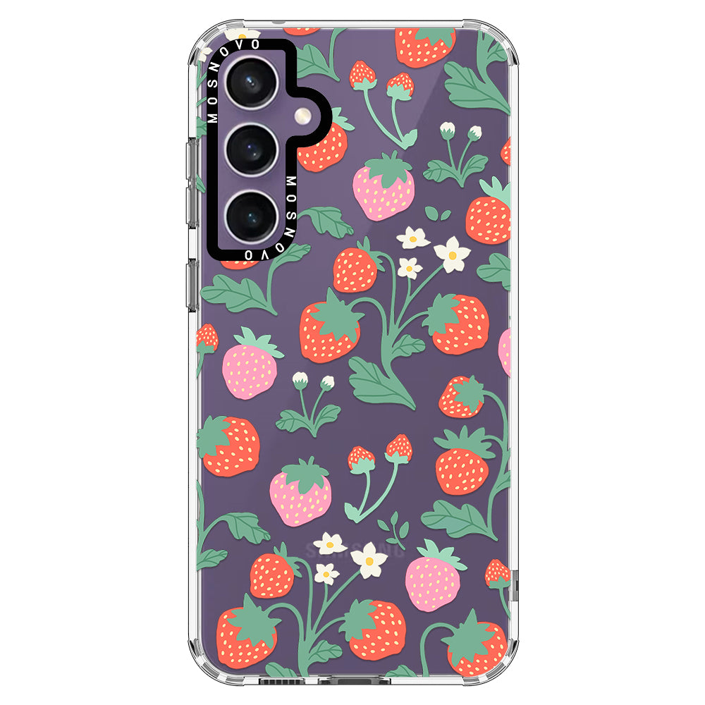 Strawberry Garden Phone Case - Samsung Galaxy S23 FE Case