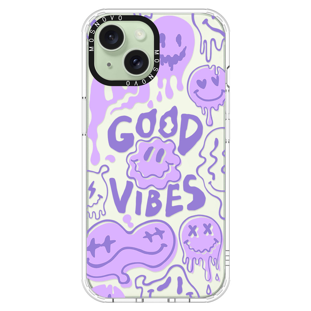Good Vibes Phone Case - iPhone 15 Case - MOSNOVO