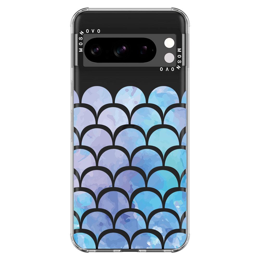 Mermaid Scales Phone Case Google Pixel 8 Pro Case MOSNOVO