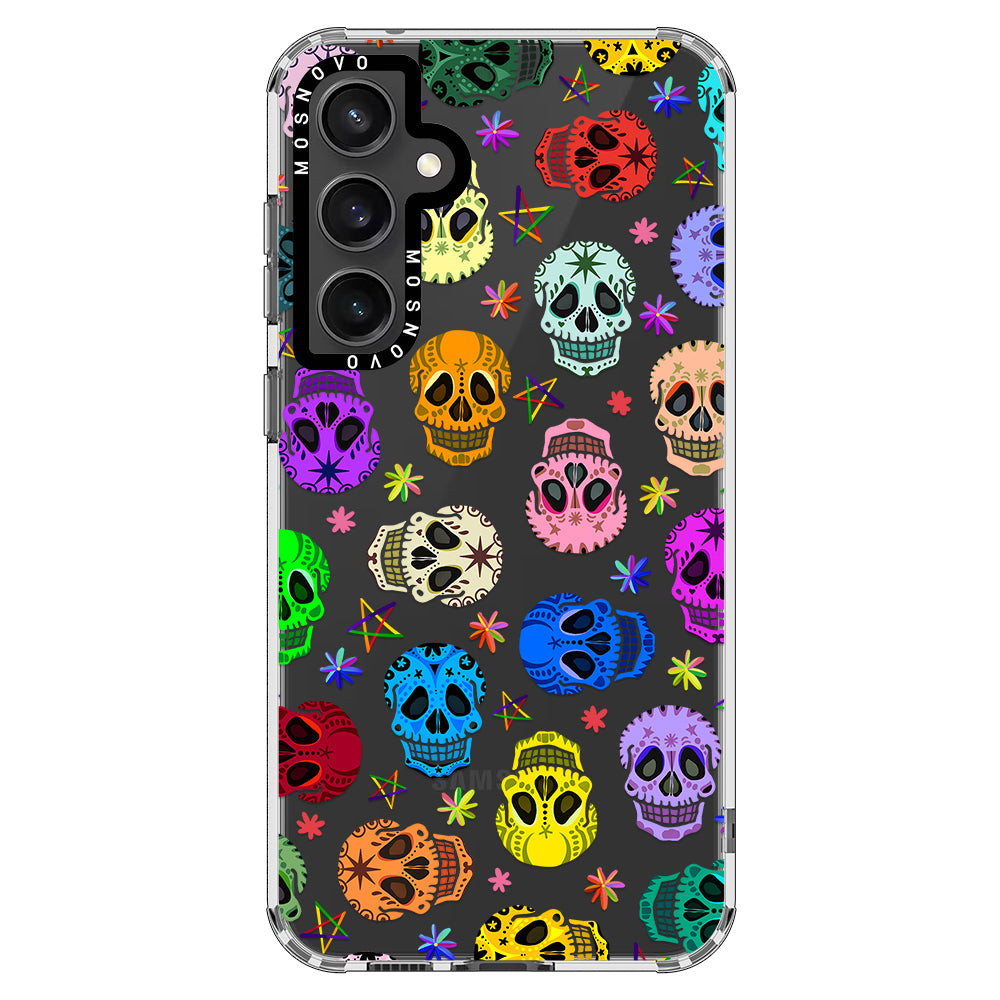 Sugar Skull Phone Case - Samsung Galaxy S23 FE Case