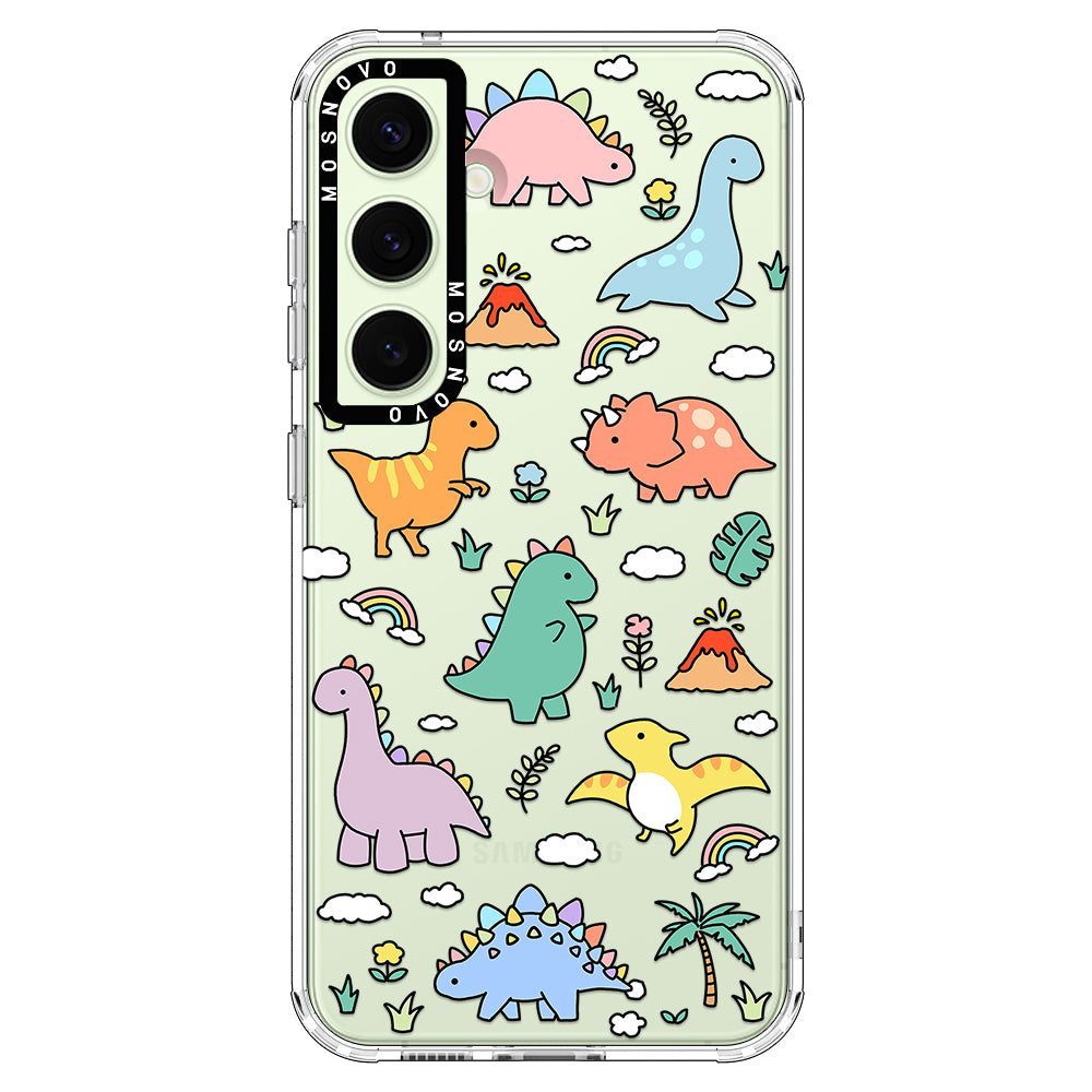 Dinosaur Land Phone Case - Samsung Galaxy S24 Case - MOSNOVO