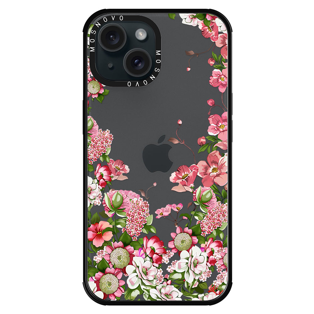 Blooms Phone Case - iPhone 15 Plus Case - MOSNOVO