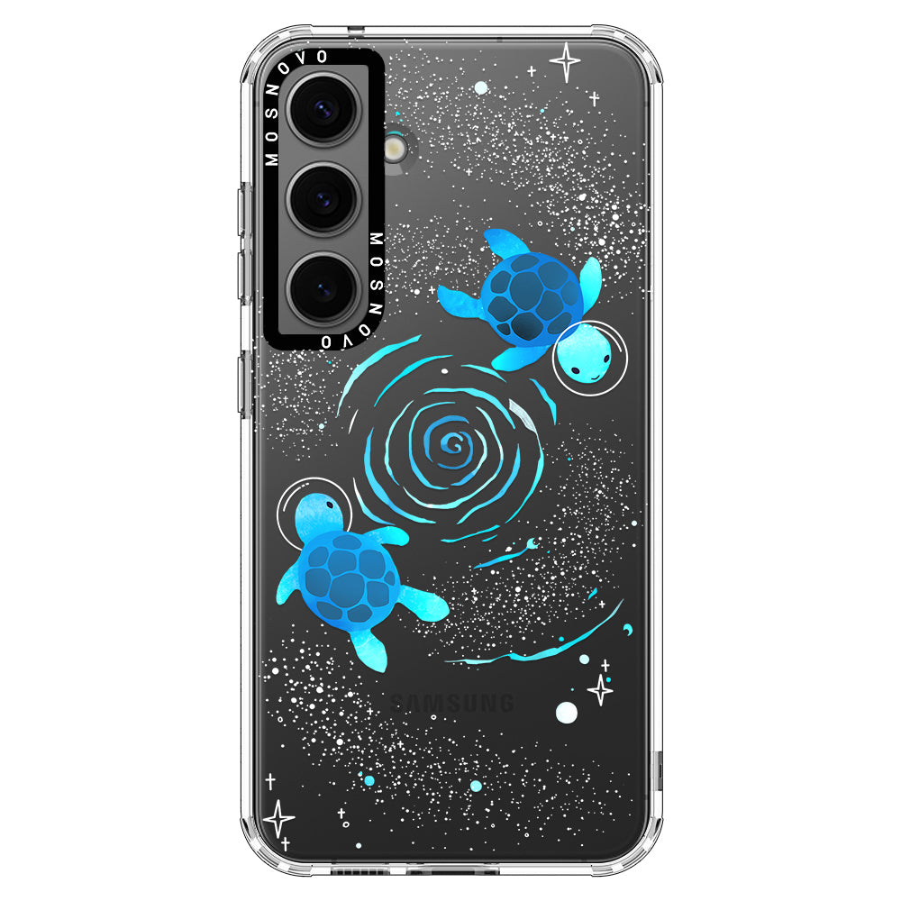 Space Turtle Phone Case - Samsung Galaxy S24 Plus Case - MOSNOVO
