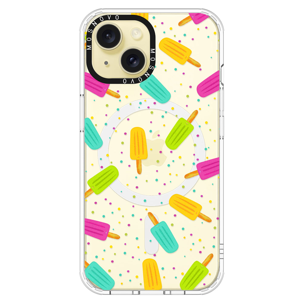 Rainbow Ice Pop Phone Case - iPhone 15 Plus Case - MOSNOVO