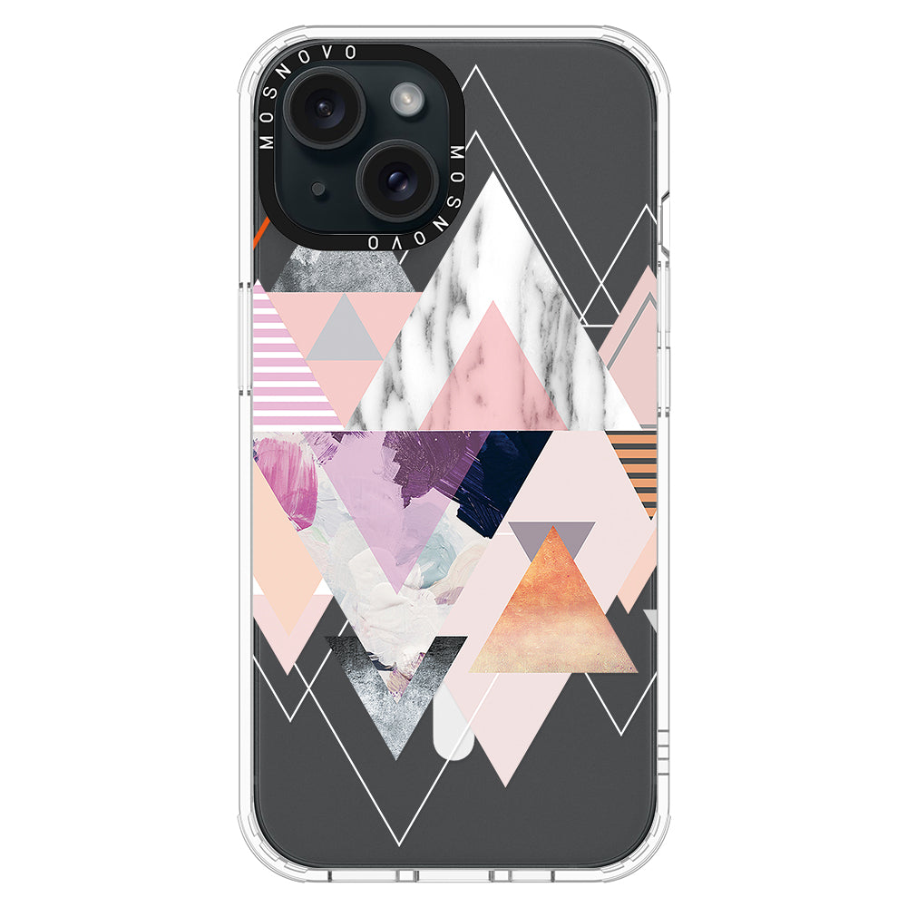 Marble Art Phone Case - iPhone 15 Plus Case - MOSNOVO