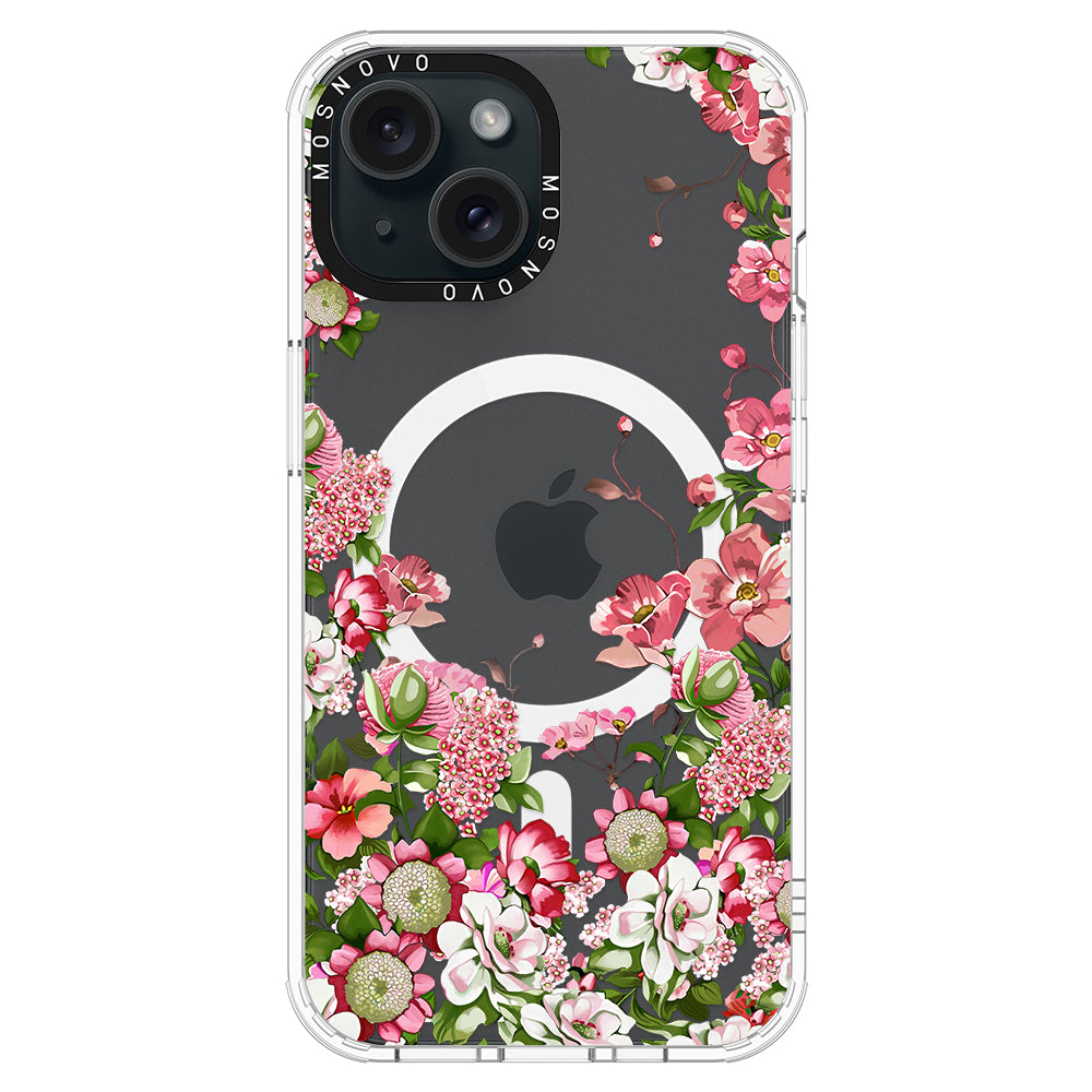 Blooms Phone Case - iPhone 15 Plus Case - MOSNOVO