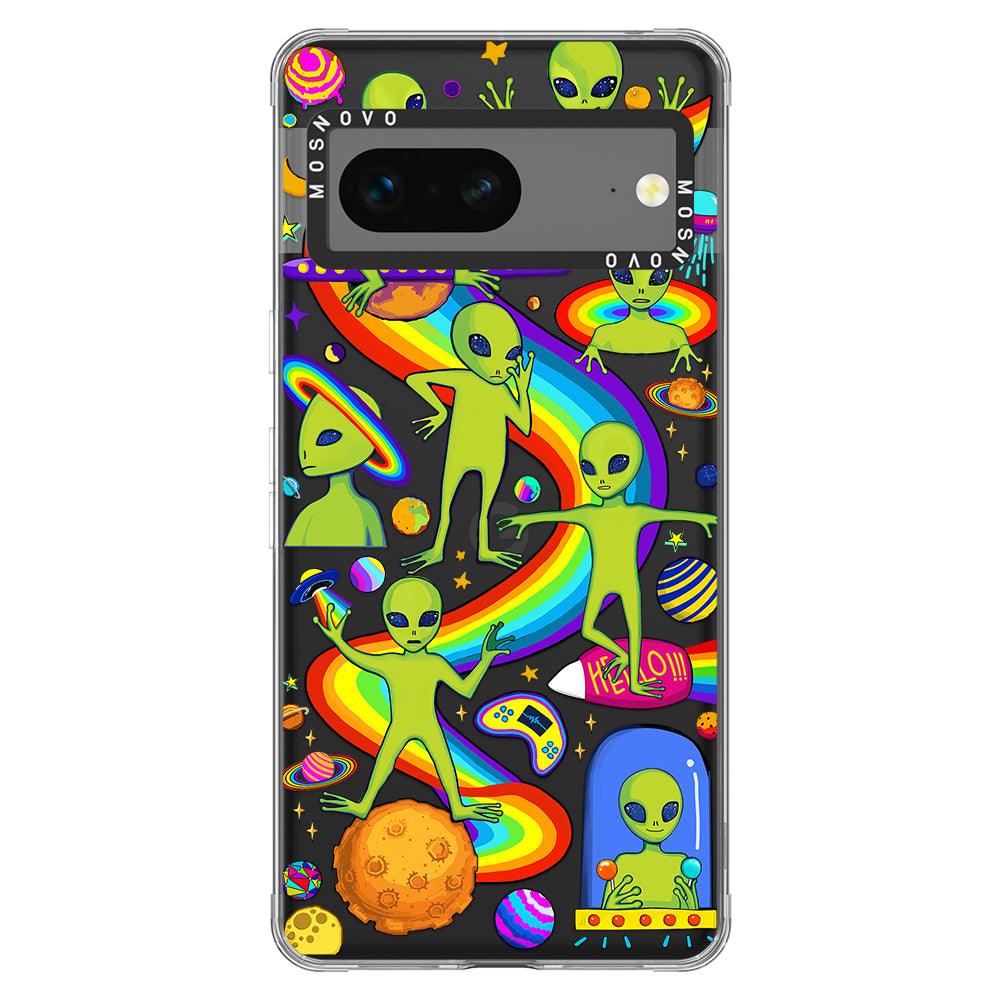 Alien Land Phone Case - Google Pixel 7 Case - MOSNOVO