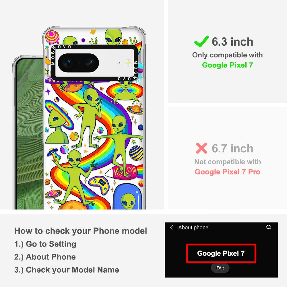 Alien Land Phone Case - Google Pixel 7 Case - MOSNOVO