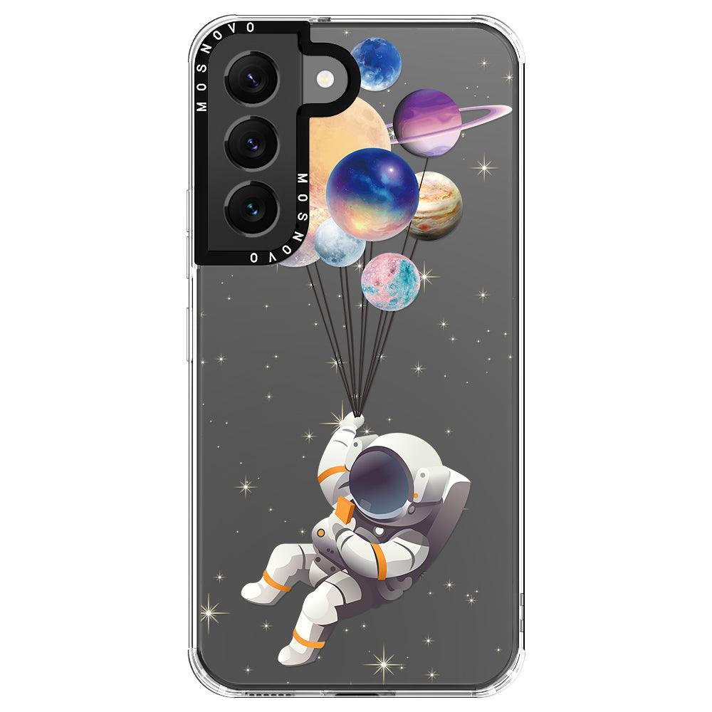 Astronaut Planet Phone Case - Samsung Galaxy S22 Case - MOSNOVO