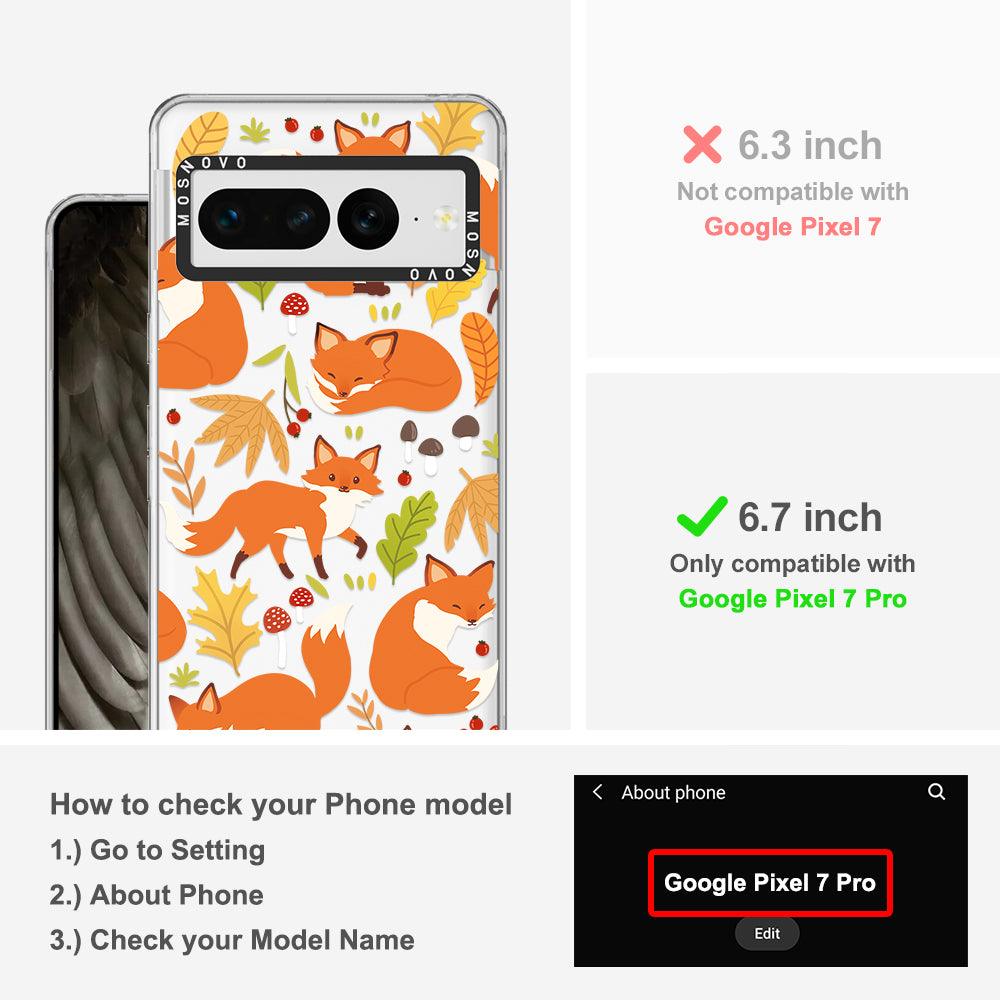 Autumn Fox Phone Case - Google Pixel 7 Pro Case - MOSNOVO