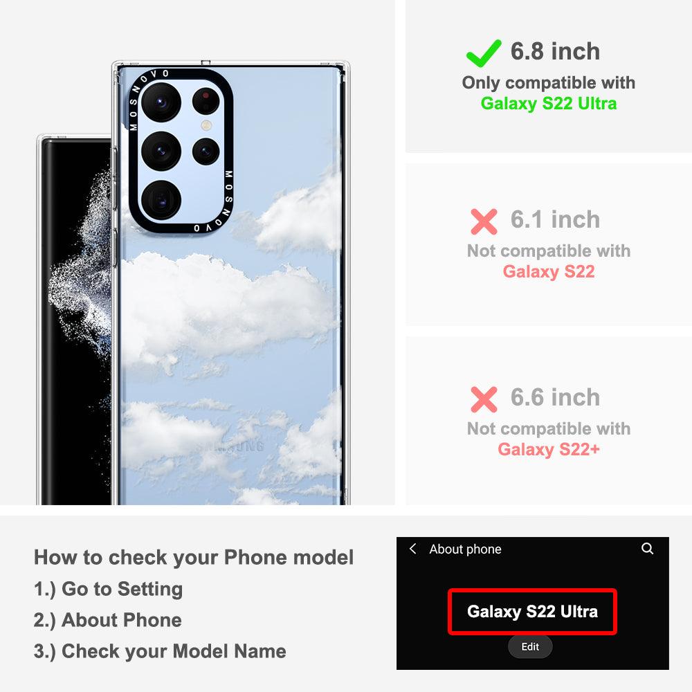 Cloud Phone Case - Samsung Galaxy S22 Ultra Case - MOSNOVO