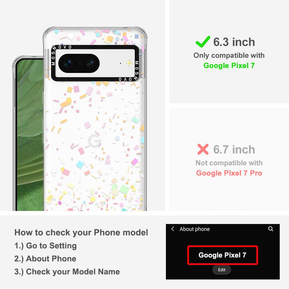 Confetti Phone Case - Google Pixel 7 Case - MOSNOVO