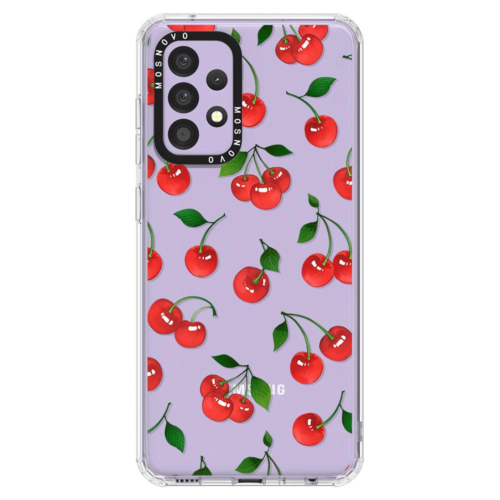 Cute Cherry Phone Case - Samsung Galaxy S21 FE Case