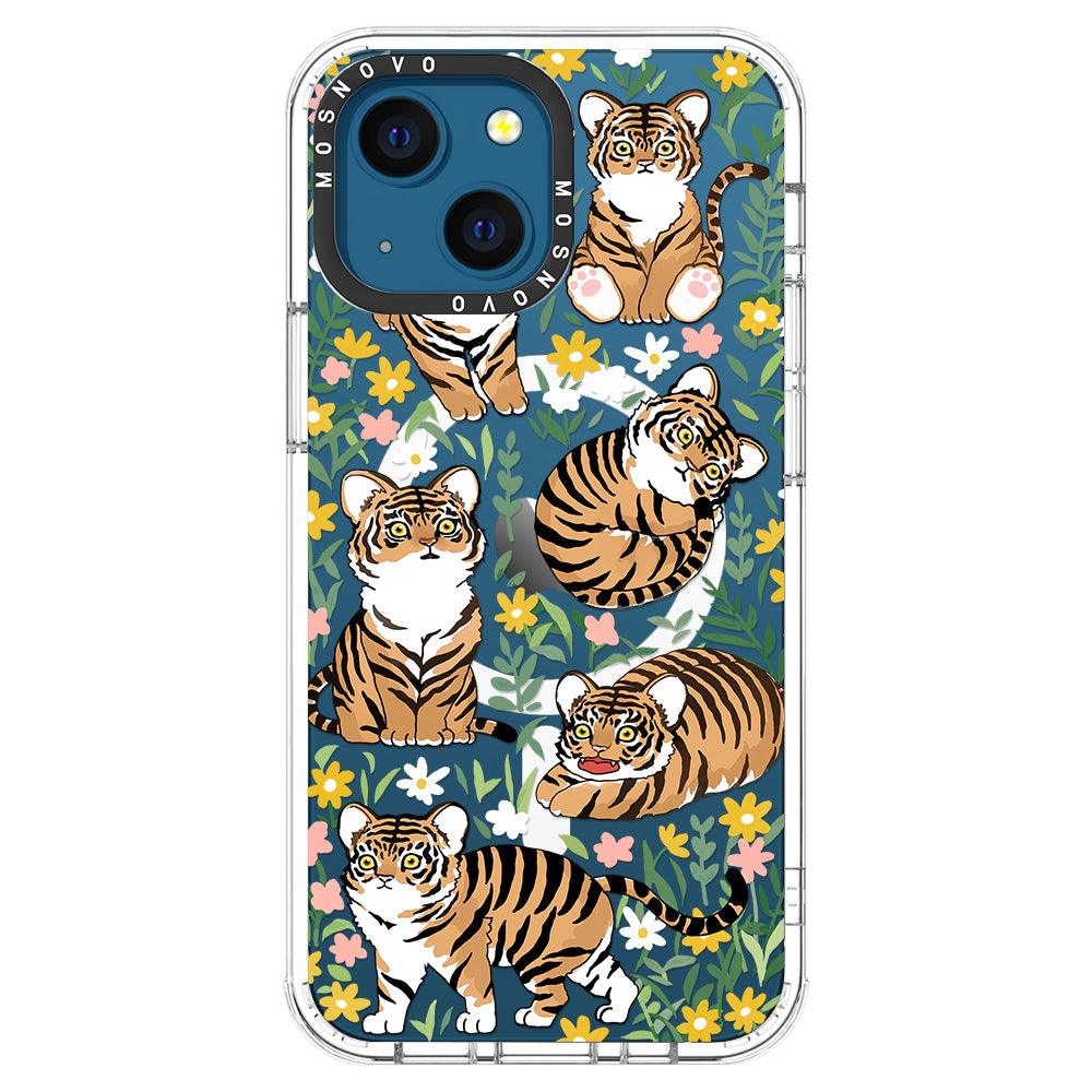 Cute Tiger Phone Case - iPhone 13 Case - MOSNOVO