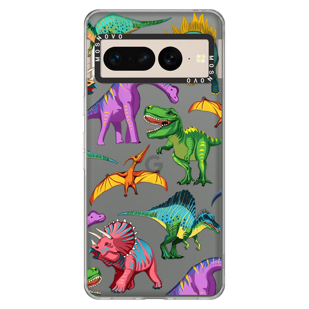 Dinosaur World Phone Case - Google Pixel 7 Pro Case - MOSNOVO