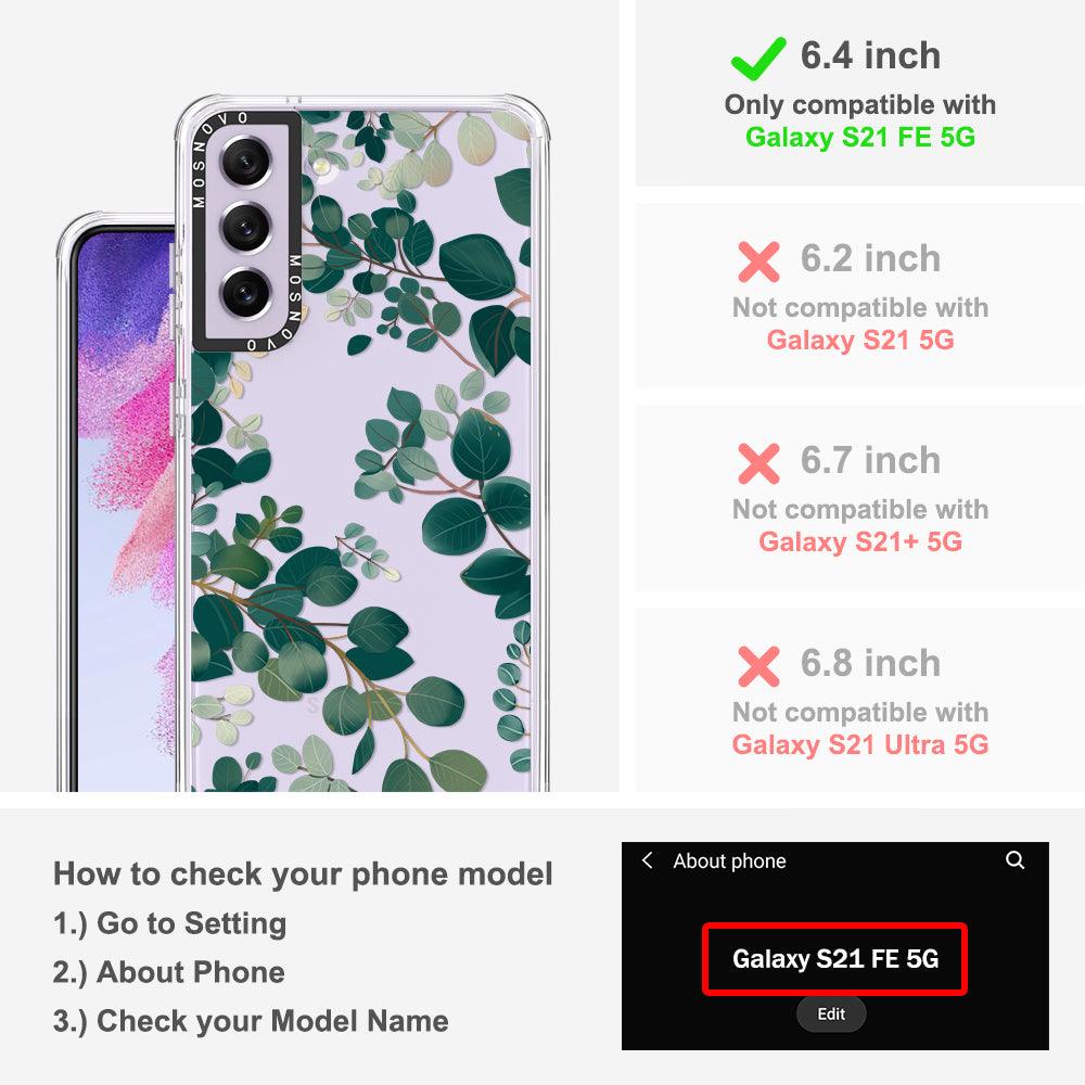 Eucalyptus Phone Case - Samsung Galaxy S21 FE Case - MOSNOVO