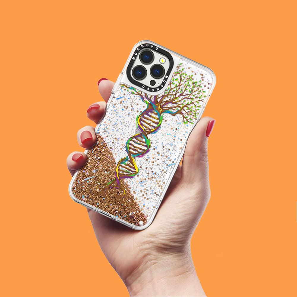 Life Tree Glitter Phone Case - iPhone 13 Pro Max Case - MOSNOVO