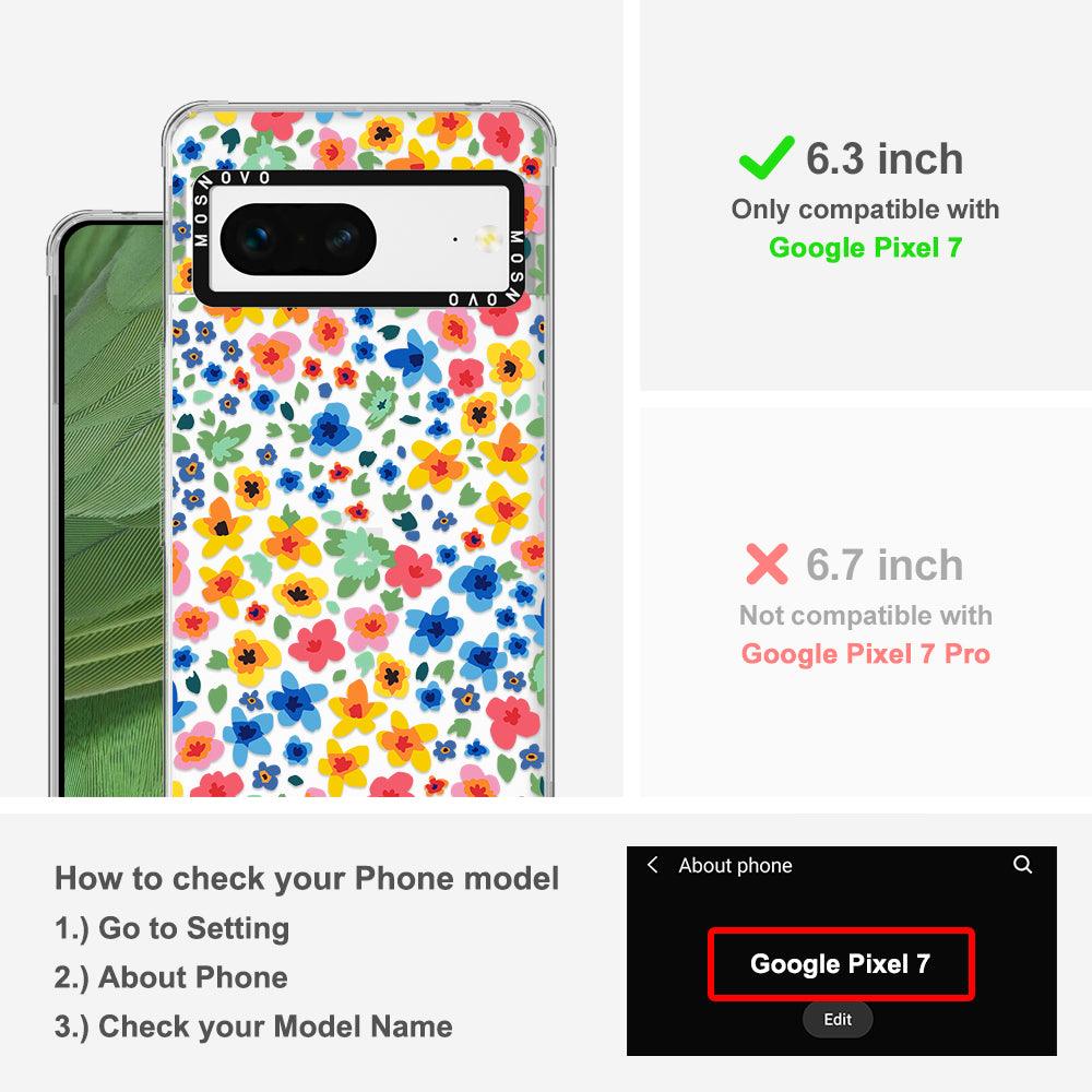 Little Flowers Phone Case - Google Pixel 7 Case - MOSNOVO
