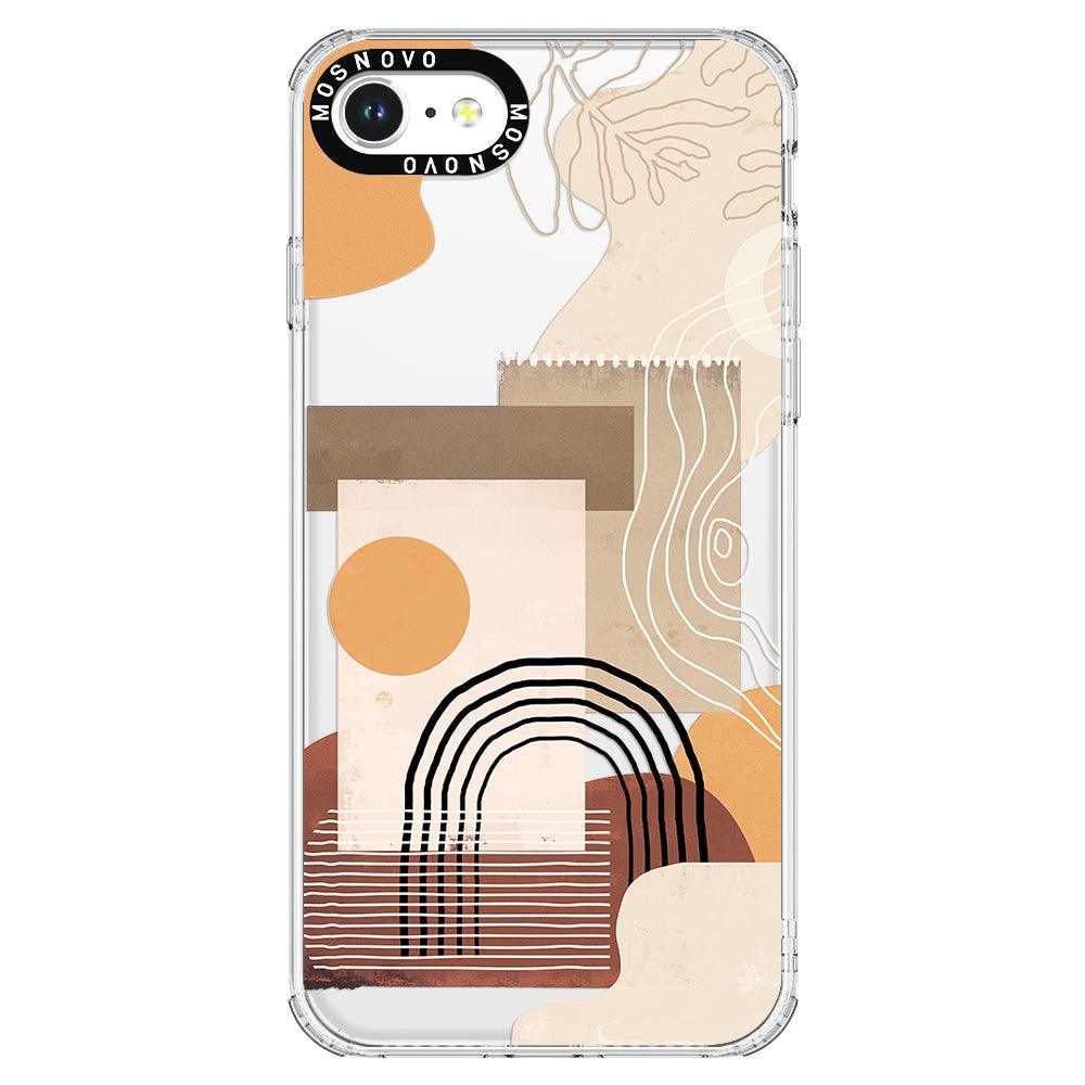 Minimalist Abstract Art Phone Case - iPhone SE 2022 Case - MOSNOVO