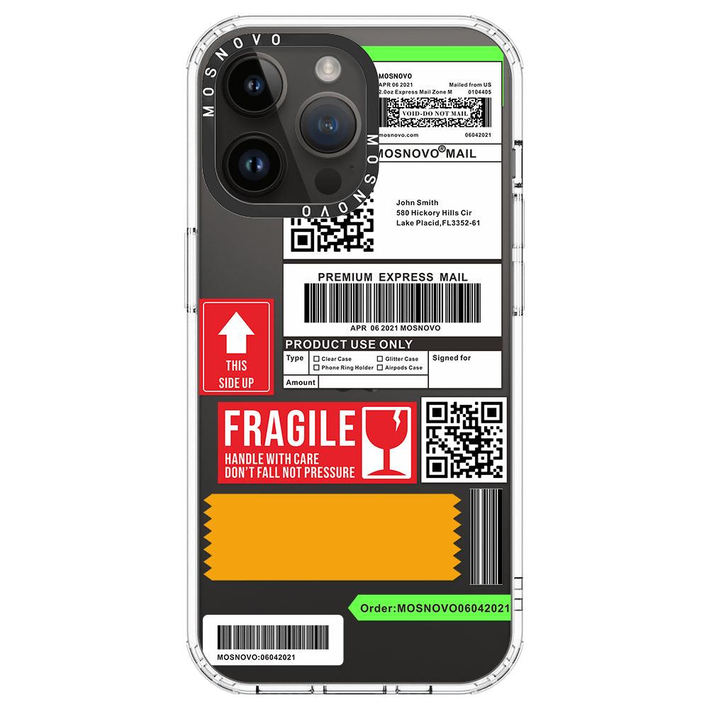 MOSNOVO LABEL Phone Case iPhone 14 Pro Max Case