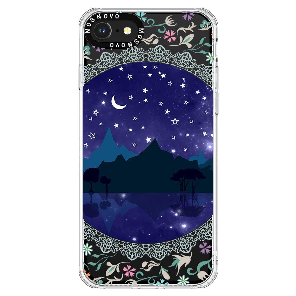 Night Scene Phone Case iPhone SE 2022 Case MOSNOVO